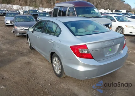 2012 Honda Civic Lx z USA, uszkodzony, nr VIN 2HGFB2F54CH300113